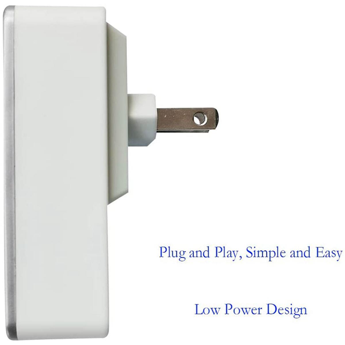 Negative Ion Generator Pluggable Air Purifier with Highest Output - Up to 32 Million Negative Ions/Sec, 6 Pack US Plug
