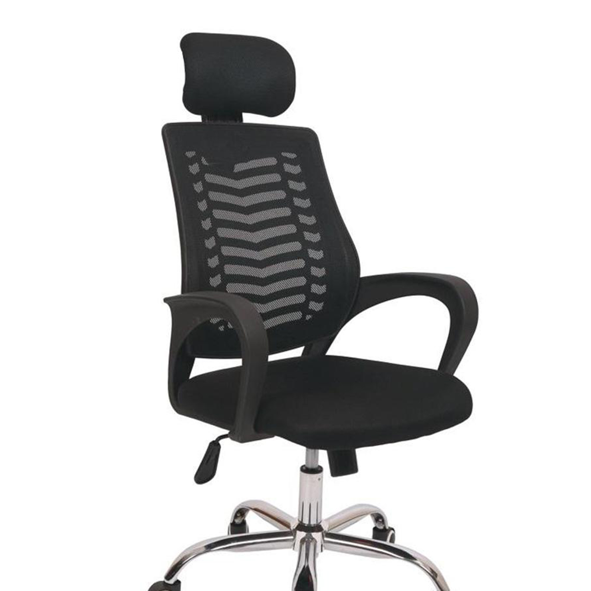 FN07SB [VMESH] Blk Smart Executive Office Chair With Head Rest
