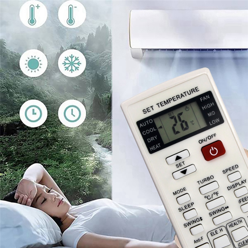 YKR-H/102E Replace Air Conditioner Remote Control for AUX Air Conditioner AC A/C Remote Control YKR-H/002E YKR-H/006E. 