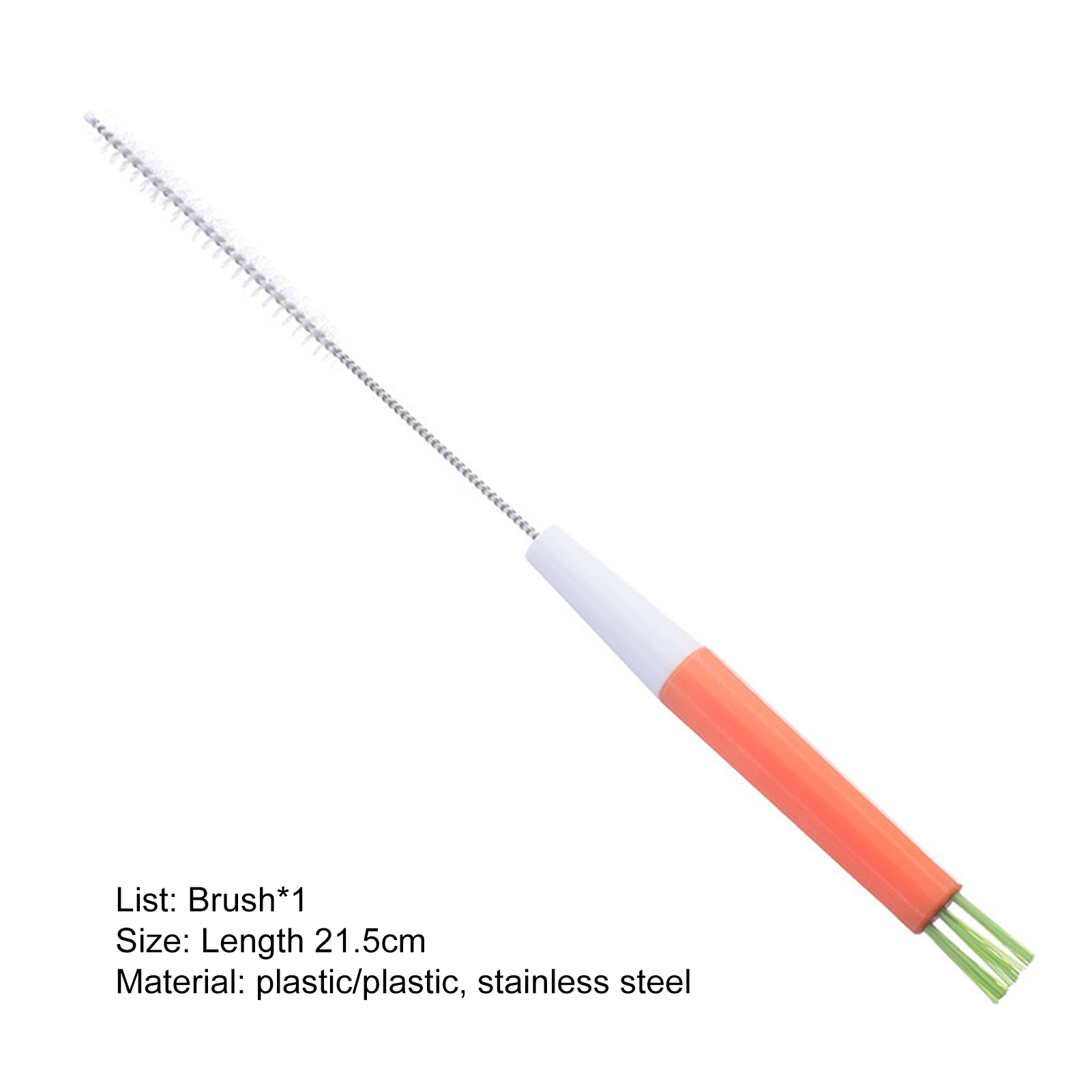 Drink Straw Cleaner Multi-purpose 360 Degrees Rotation Straw Cleaning Brush. 