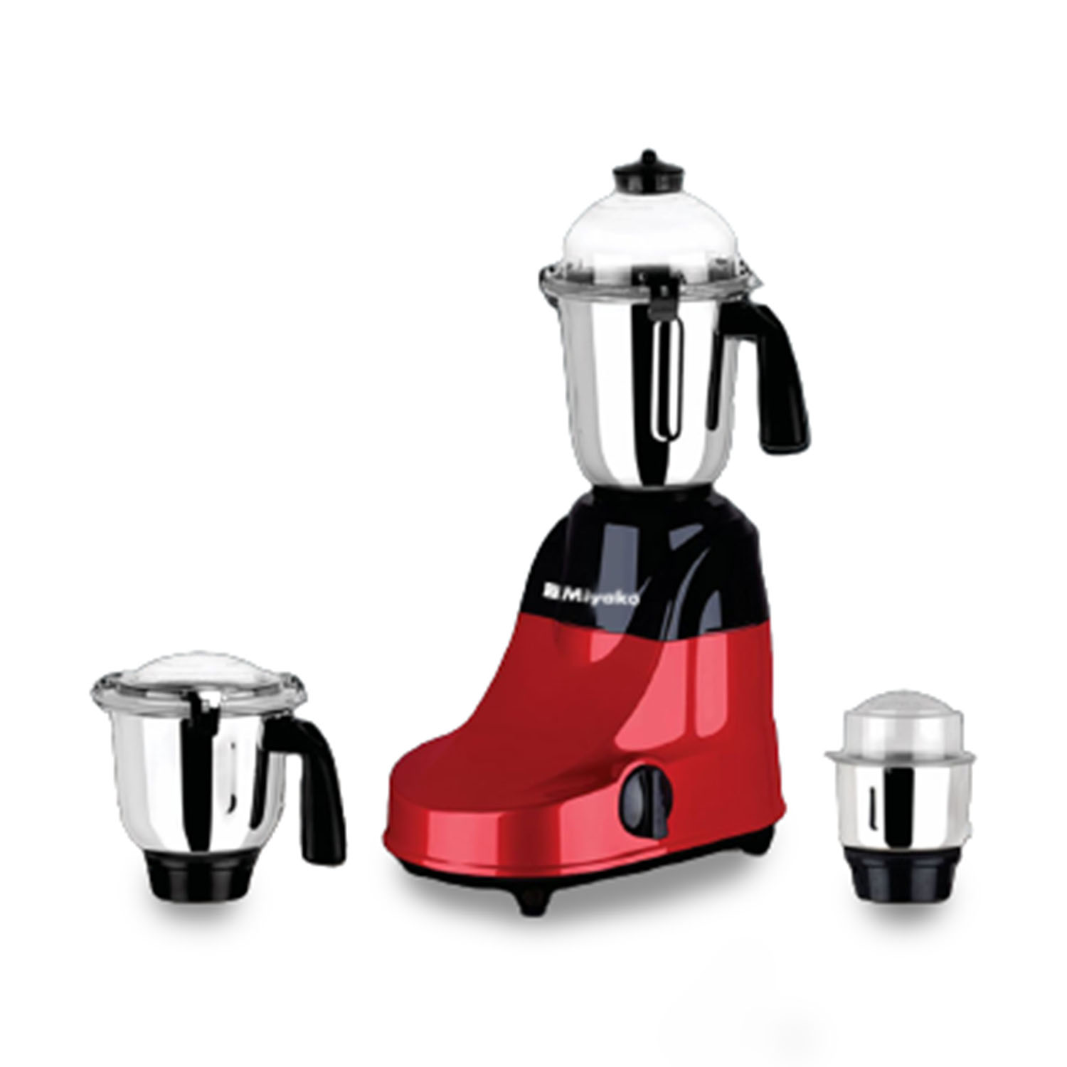Miyako 3 in 1 Blender and Mixer Grinder Red Horse 1100 Watt - Versatile Appliance for Blending, Mixing, and Grinding in One. 