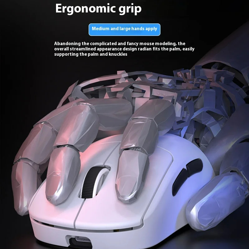 ZAOPIN Z2 Wireless Gaming Mouse Swappable PAW3395 650IPS Lightweight 4k Polling Rate FPS RTS MOBA Esport Three mode Mice. 