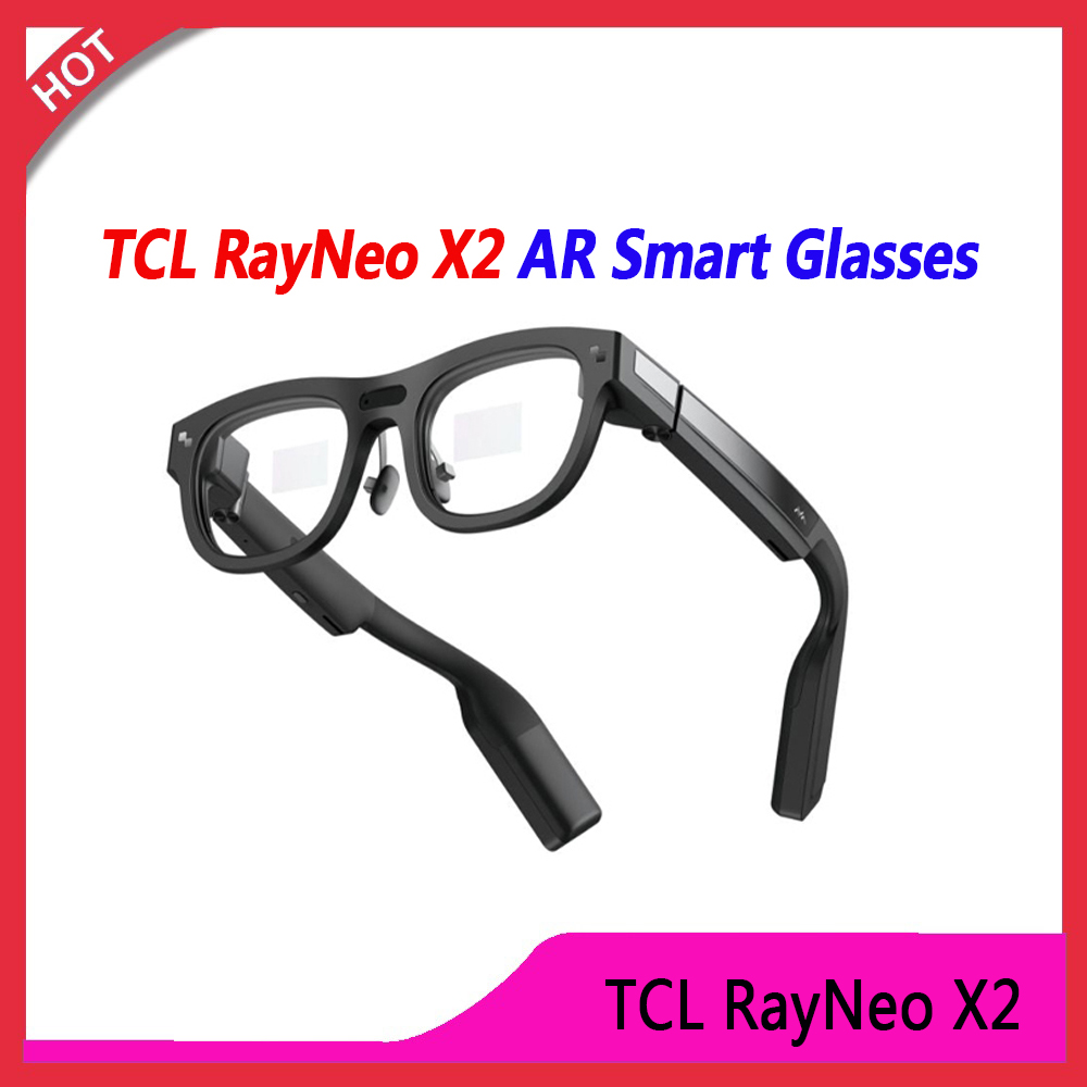 TCL RayNeo X2 AR Glasses(Overseas Version) Moving Cinema Full-color Micro-LED Displays Smart Assistant Wearable eyeglasses