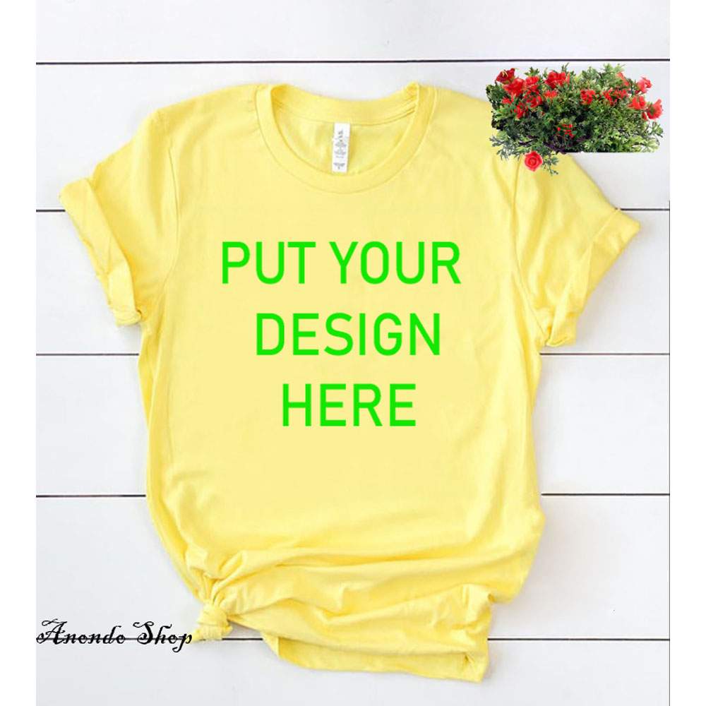 Light Yellow Short Sleeves T-Shirt 
