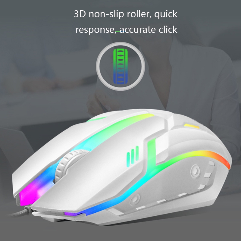 LIMEIDE GTX300 104 Keys Retro Round Key Cap USB Wired Mouse Keyboard, Cable Length: 1.4m, Colour: Punk Single Keyboard White. 