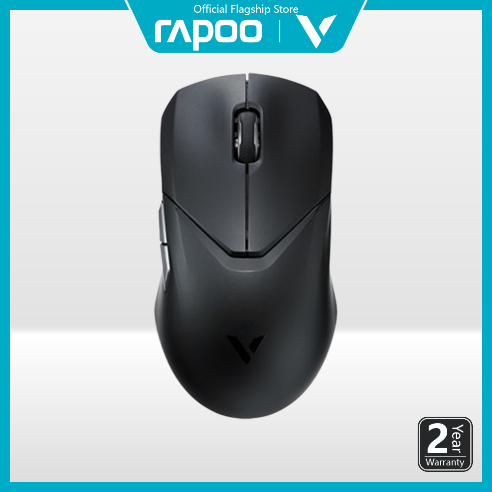 Rapoo VPRO VT9 Ultra-lightweight Dual-mode Gaming Mouse - 78g ultra-lightweight design - 2k or 4k polling rate  - PAW3399 Optical sensor - 800mAh eco-friendly rechargeable lithium battery -  7 programmable buttons