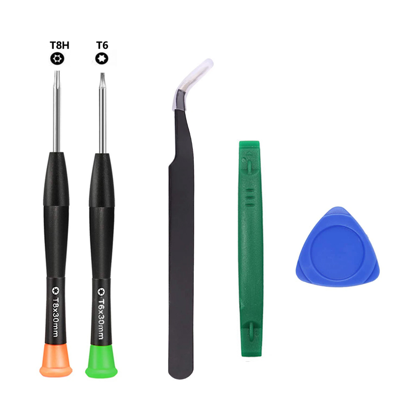 9 in 1 Joystick Replacement Kits for Xbox Series X/S Xbox One Controller with T6/T8 Screwdriver 3D Analog Thumbstick Repair Kit. 