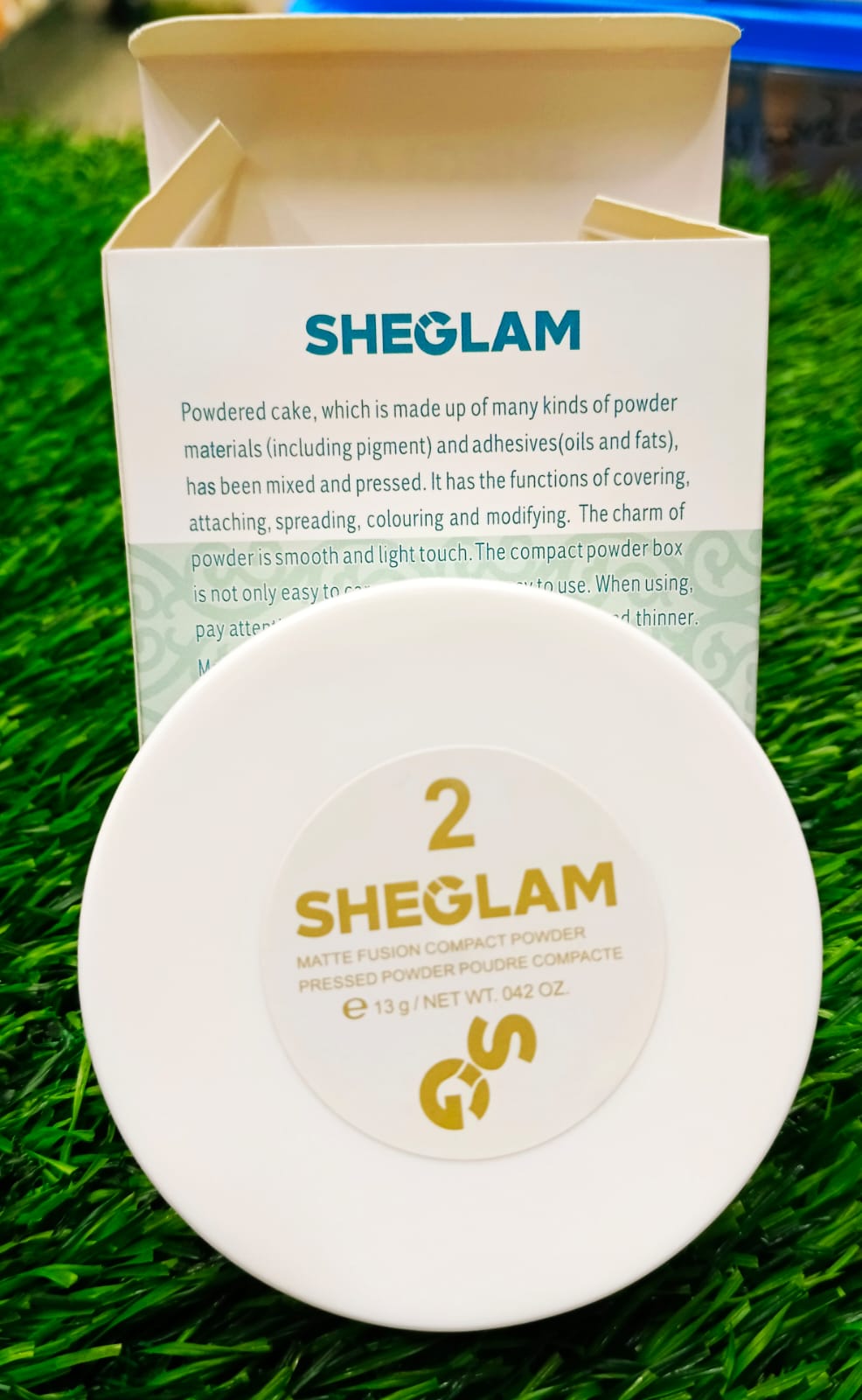 International PRC product Face care Sheglam pressed / compact powder single part - 1 piece (13 gm). 