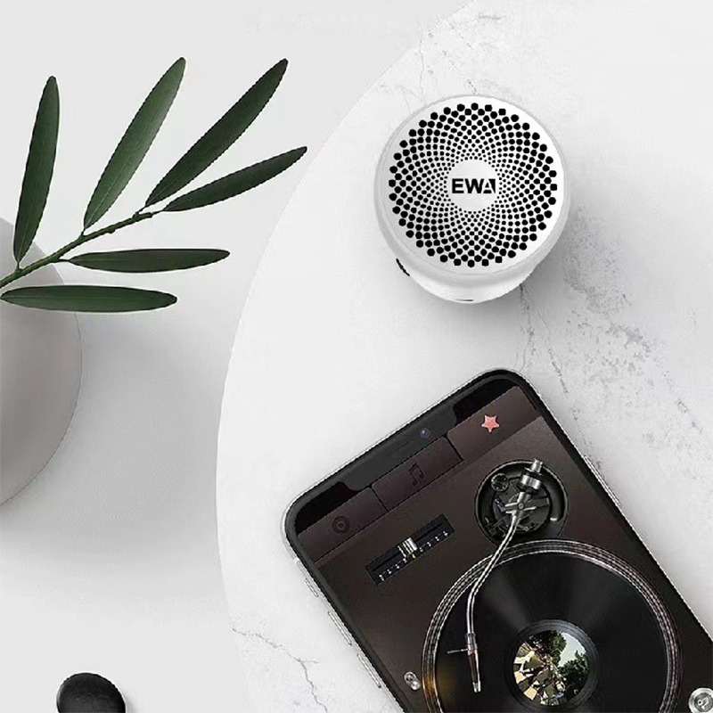 EWA A107S Mini Bluetooth Mobile Computer Speaker Wireless Outdoor Portable Car TWS Interconnected Waterproof Subwoofer Sound. 