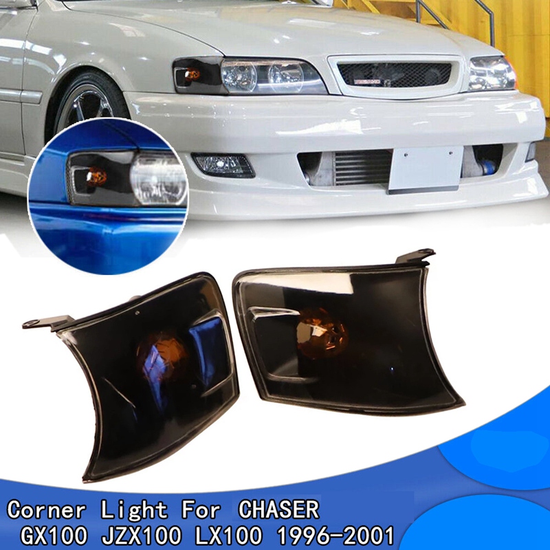 Car Headlight Turn Signal Light Blackened Indicator Corner Light For Toyota Chaser Gx100 Jzx100 Lx100 1996 1999 Buy Online At Best Prices In Bangladesh Daraz Com