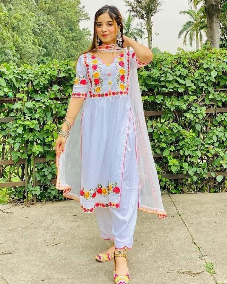 Premium Quality - New Double Georgette Design Naira dress Shalwar kameez Three piece dress for Girls/Women. - Couture - High-end. 