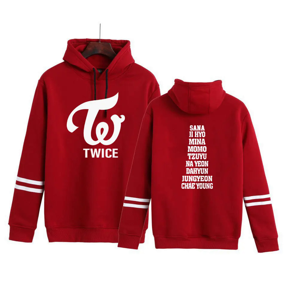 TWICE TWICELIGHTS ビッグフーディ ホワイト Mサイズ T-SHIRT / WHITE