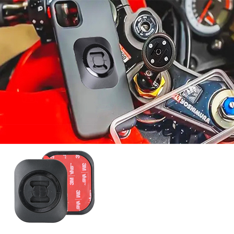 Sticker Adhesive for Mobile Phone Mount Motorcycle NotInclude Any IPhone Holder Shockproof Adapter Connector QuickInstallation