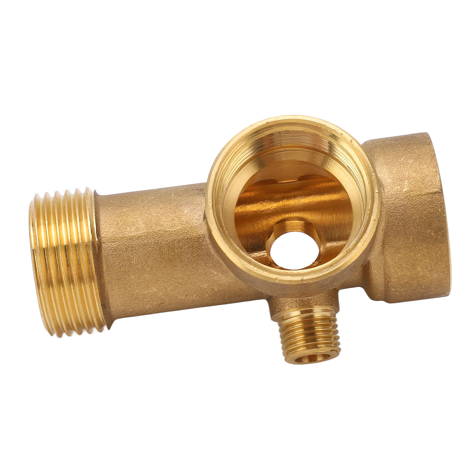 Pipeline Connector, Brass Water Pipe Fitting 5 Way for Oil. 