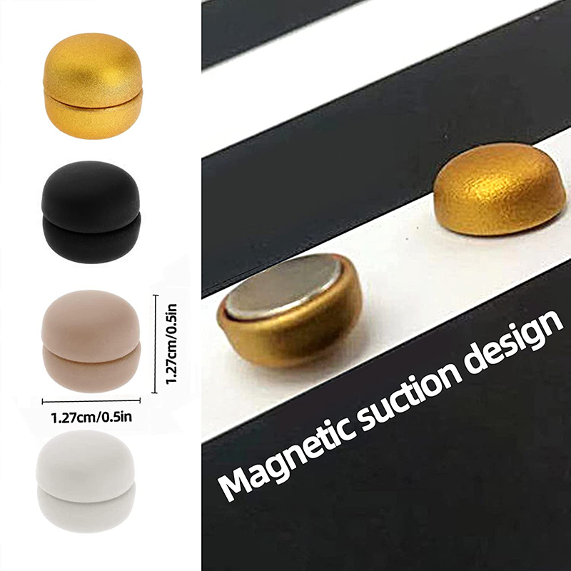 Strong Magnetic Hijab Pins No Snag, Multi-Use, Professional Pinless Design. 