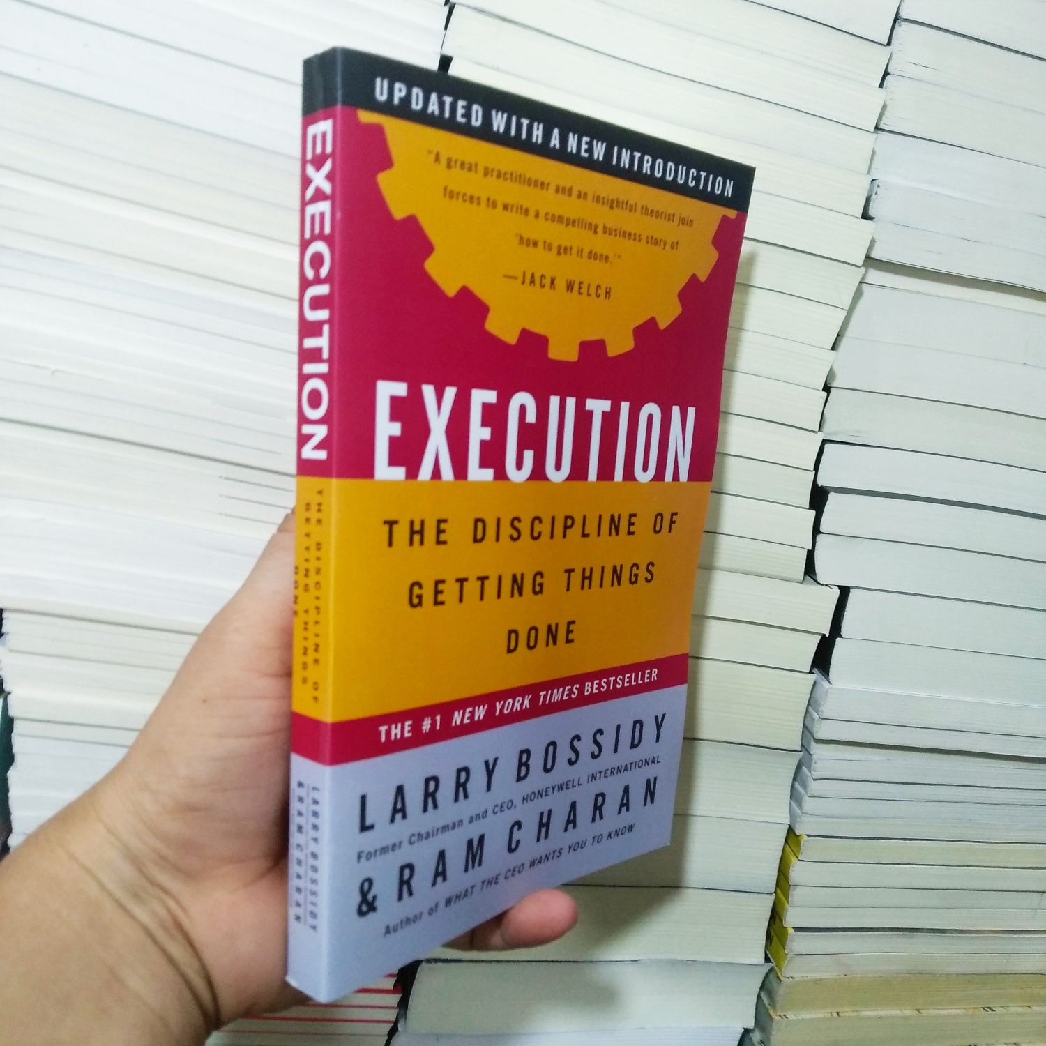 Execution : The Discipline of Getting Things Done by Lawrence Bossidy and Ram Charan. 