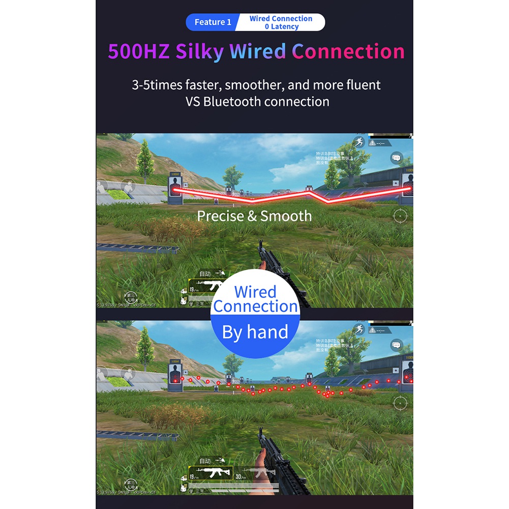 M3 Gamepad PUBG Keyboard Mouse Converter for Android/IOS Adapter. 