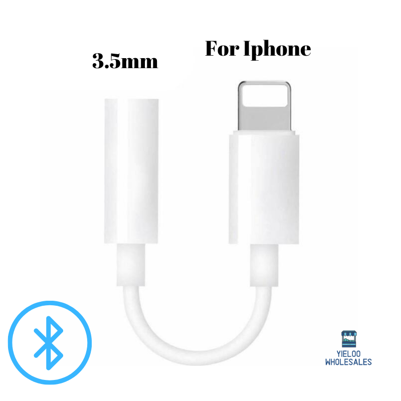 Lightning/Type C to 3.5mm Jack Audio Adapter For All for iPhone and Android Model. 