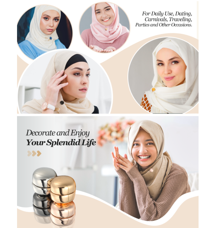 hijab magnets daraz