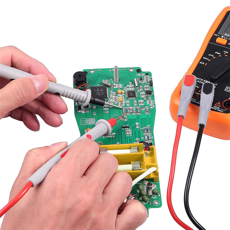 1Set P1503E Series Universal Multimeter Probe Test Leads Kit Replacement Needle Tester Tip IC SMD Test Hook Alligator Clip PVC+Copper. 
