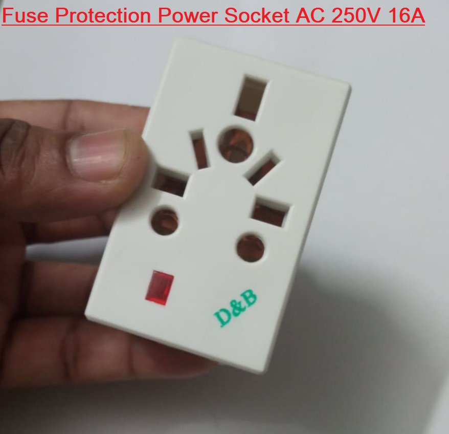 Power Socket AC 250V 16A 2 Pin Power Plug To 3 Way 5 Point Socket Converter With LED Indicator Electrical Multi Socket Plug Adapter Travel Adapter - multi plug. 