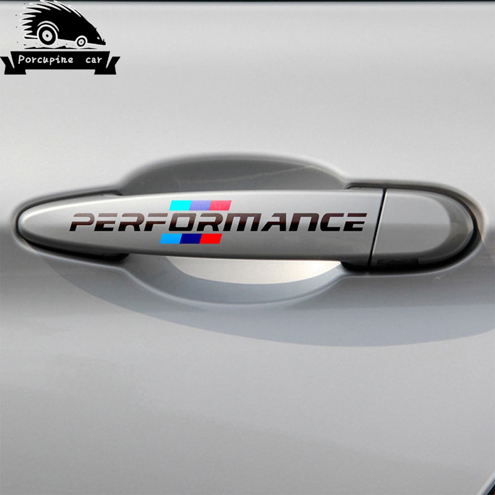 【Mary DAI Store】Power motorsport handle sticker for Bmw E30 E34 E36 E39 E46 E53 E60 E70 E71 E85 E87 E90 E91 E92 E83 F10 F20 F30. 