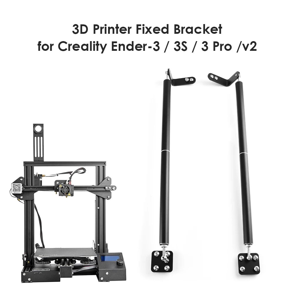Supporting Pull Rod Support Frame Kits Printed Plastic lightweight Parts Set for Creality Ender-3/Ender-3S/Ender-3 Pro