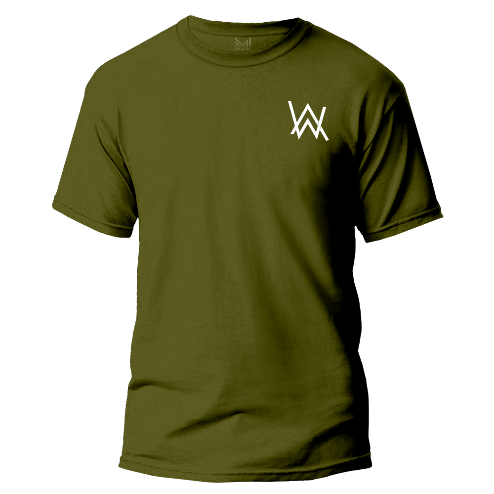 Alan Walker logo t shirt premium cotton round neck short sleeve by tshirt Modif. 