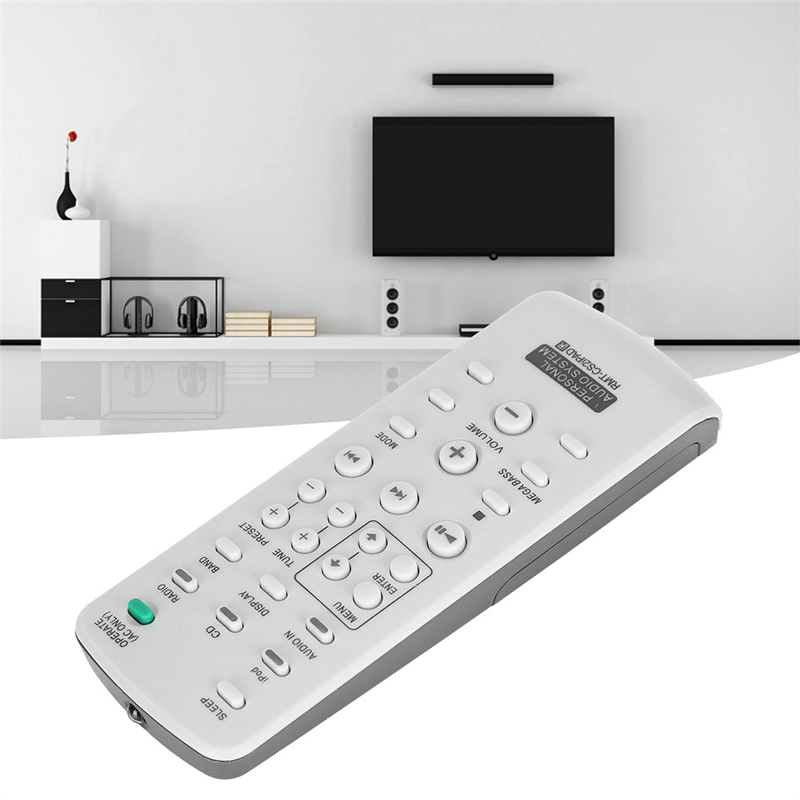 Replacement Remote Control for Sony RMT-CS2IPA ZS-S2IP ZS-S4IP Audio System Speaker Remote Controller. 
