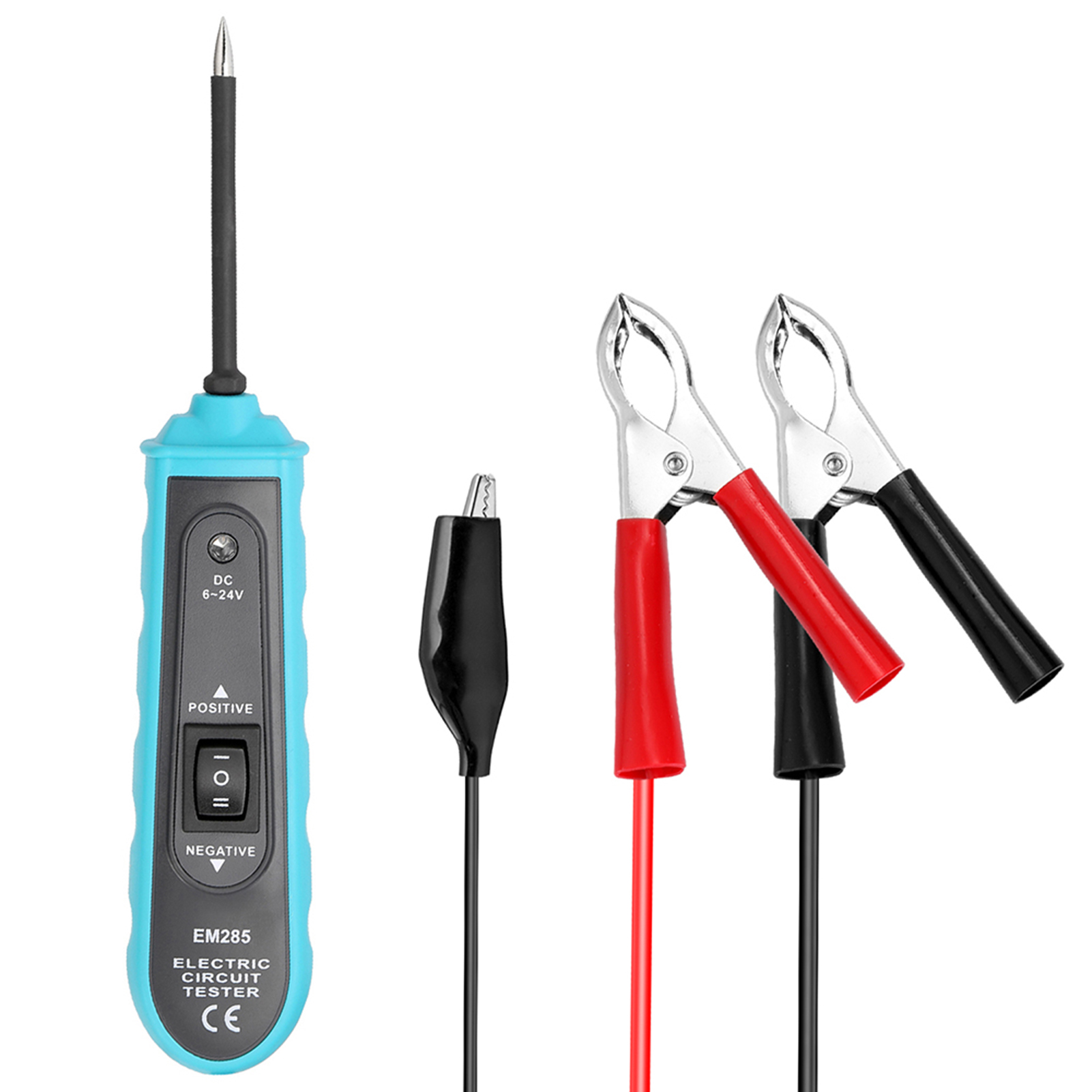 EM285 Power Probe Car Electric Circuit Tester Automotive Detection Tool 6-24V DC