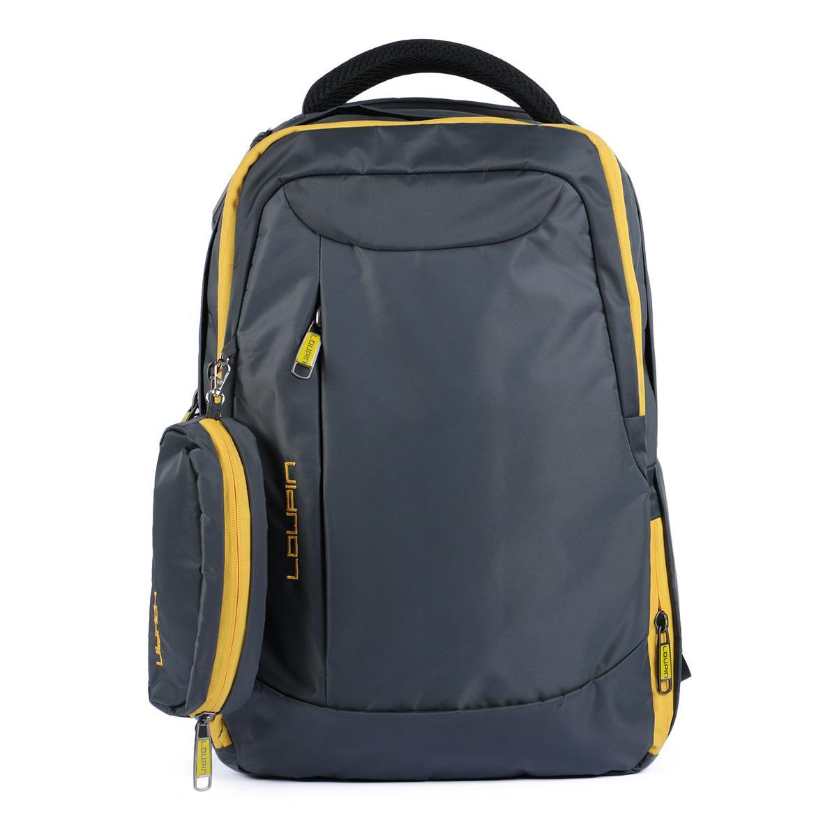 mens grey backpack