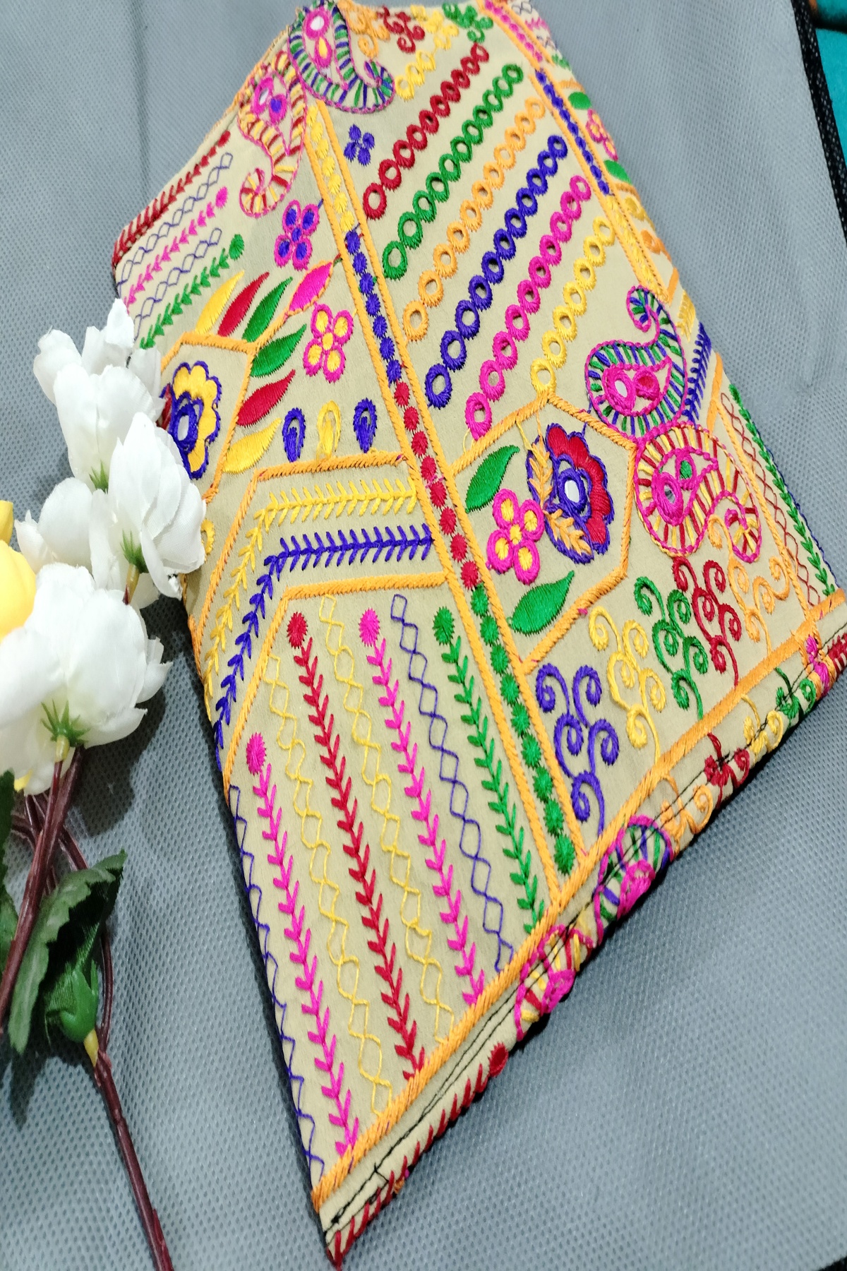 New Nokshi design hand stitch pars bag for woman