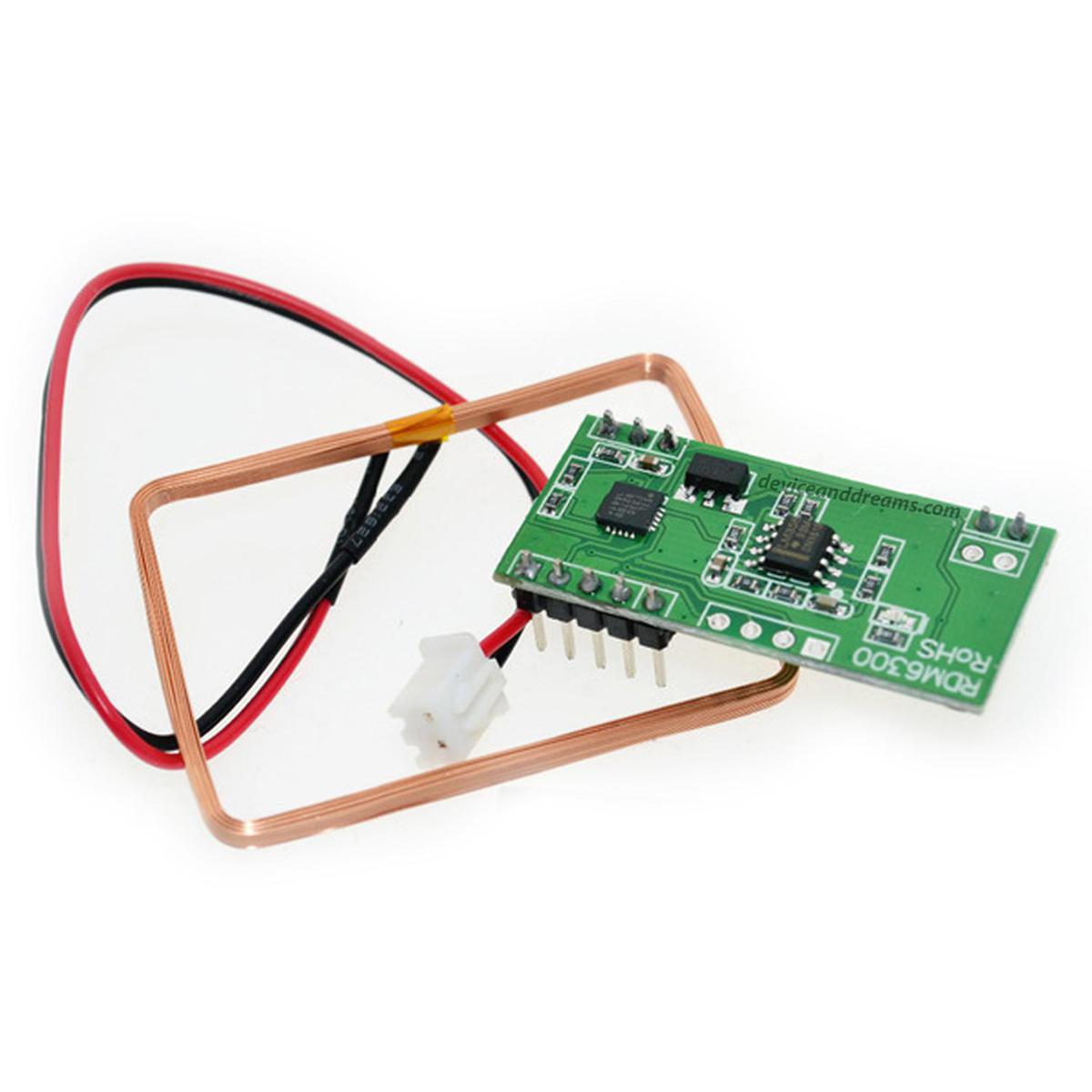 RDM6300 125KHz EM4100 RF ID Card ID Reader Module
