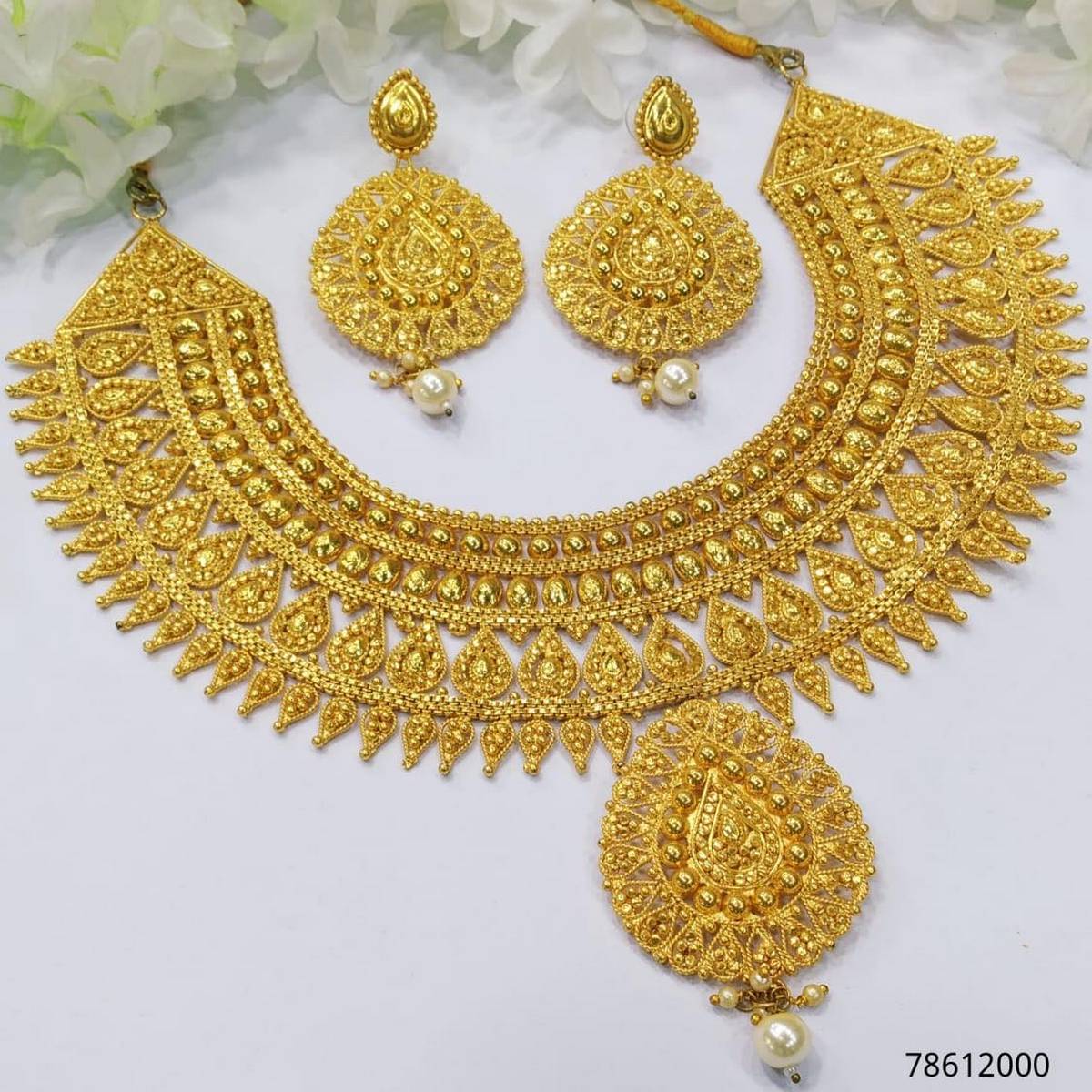 Golden Bronze Jewellery Set For Women ubicaciondepersonas.cdmx.gob.mx