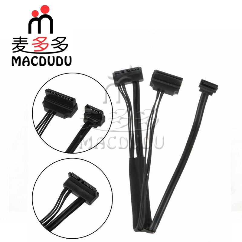 New for iMac 27" A1312 SSD Hard Disk Drive SATA Data Power Cable Mid 2011 Late 2011 Year 922-9875 593-1330. 