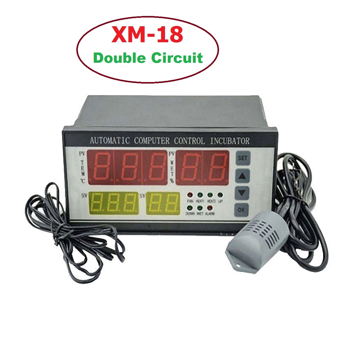 XM-18 Egg Incubator Controller Multifunction Controller Temperature Humidity Thermostat Automatic Egg Hatcher Control System