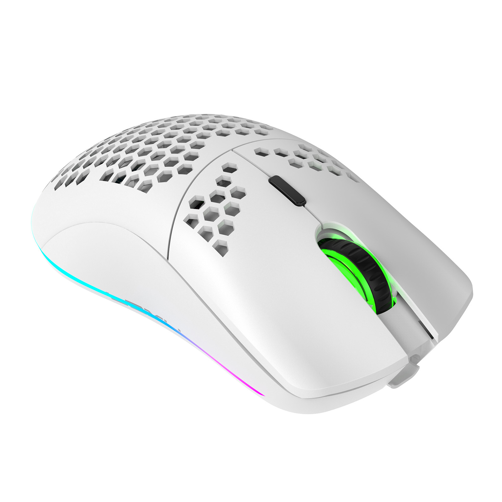 HXSJ T66 RGB 2.4G Gaming Mouse RGB Lighting Charging Mouse with Adjustable DPI Ergonomic Design. 