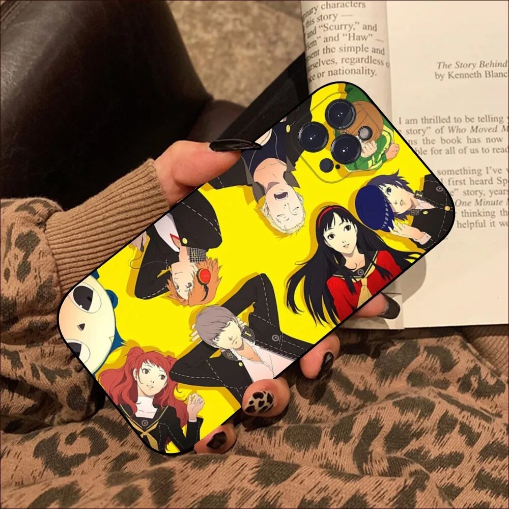 Persona 5 Take Your Heart Phone Case For IPhone 14 13 12 Mini 11 Pro XS Max X XR SE 6 7 8 Plus Soft Silicone Cover. 