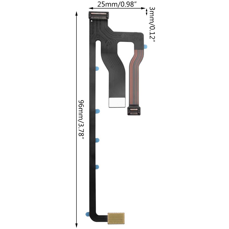 VIVI Replacement 3 in 1 Flexible Gimbal Camera Flat Ribbon Flex Cable Spare Parts for Mavic Mini 2 Drone Accessories. 
