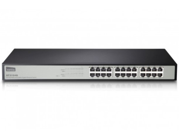 Netis ST3124G 24 Port Gigabit Ethernet Rackmount Switch. 