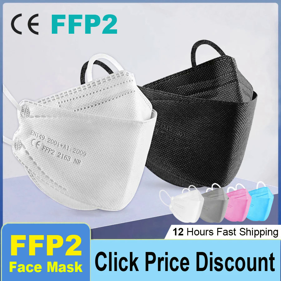 Face Masks ffp2 mask 4 Layers Mouth Mask Reusable CE Respirator FPP2 Masque FFP2 Protective. Face Mascarillas Mask CE