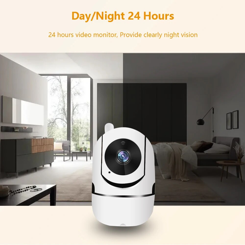 1080P Wireless IP Camera Wifi 360 CCTV Camera Mini Pet Video Surveillance Camera With Wifi Baby Monitor ycc365 2MP Smart Home. 