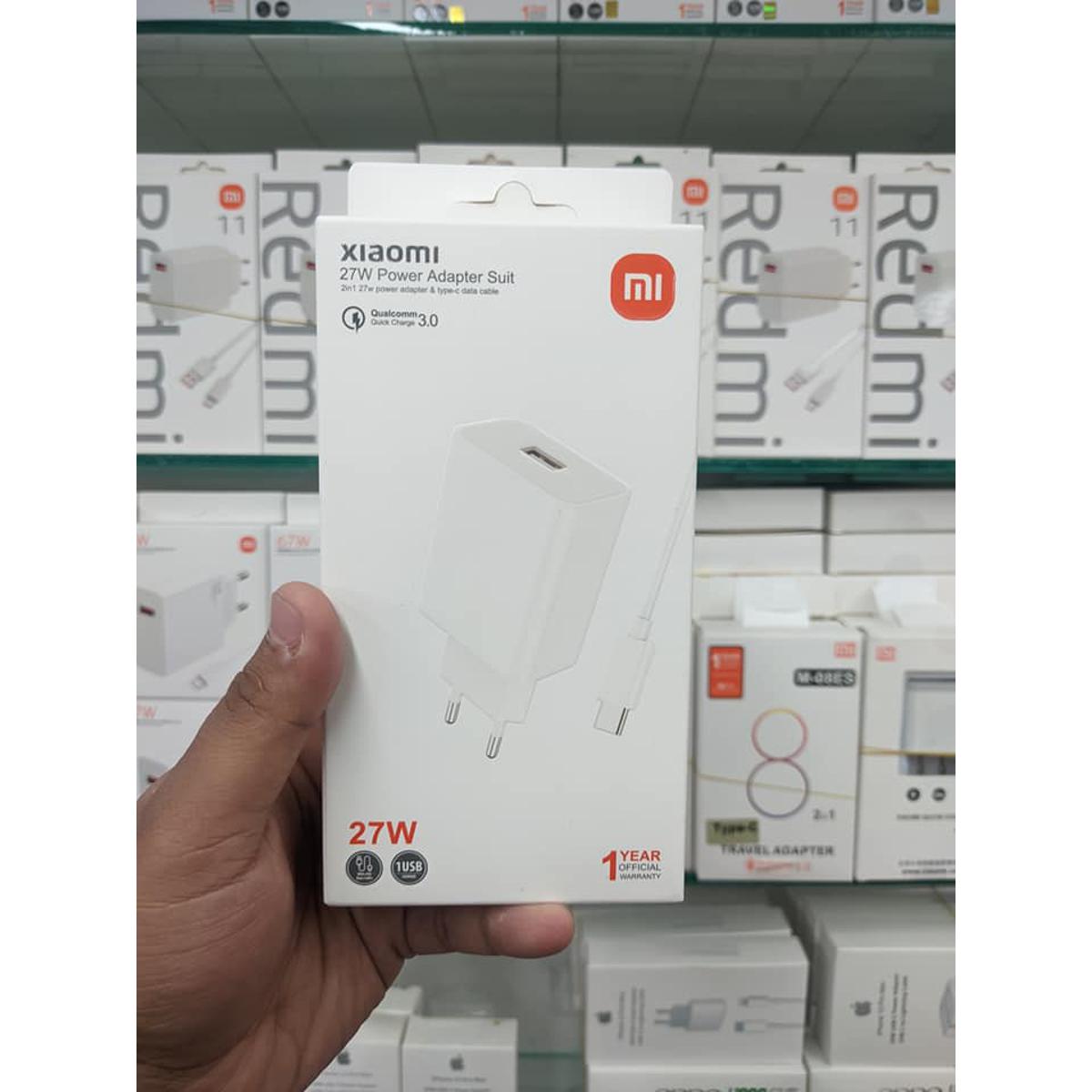 27W Fast Charger Power Adapter Suit For Redmi Xiaomi Mi (Type C) -