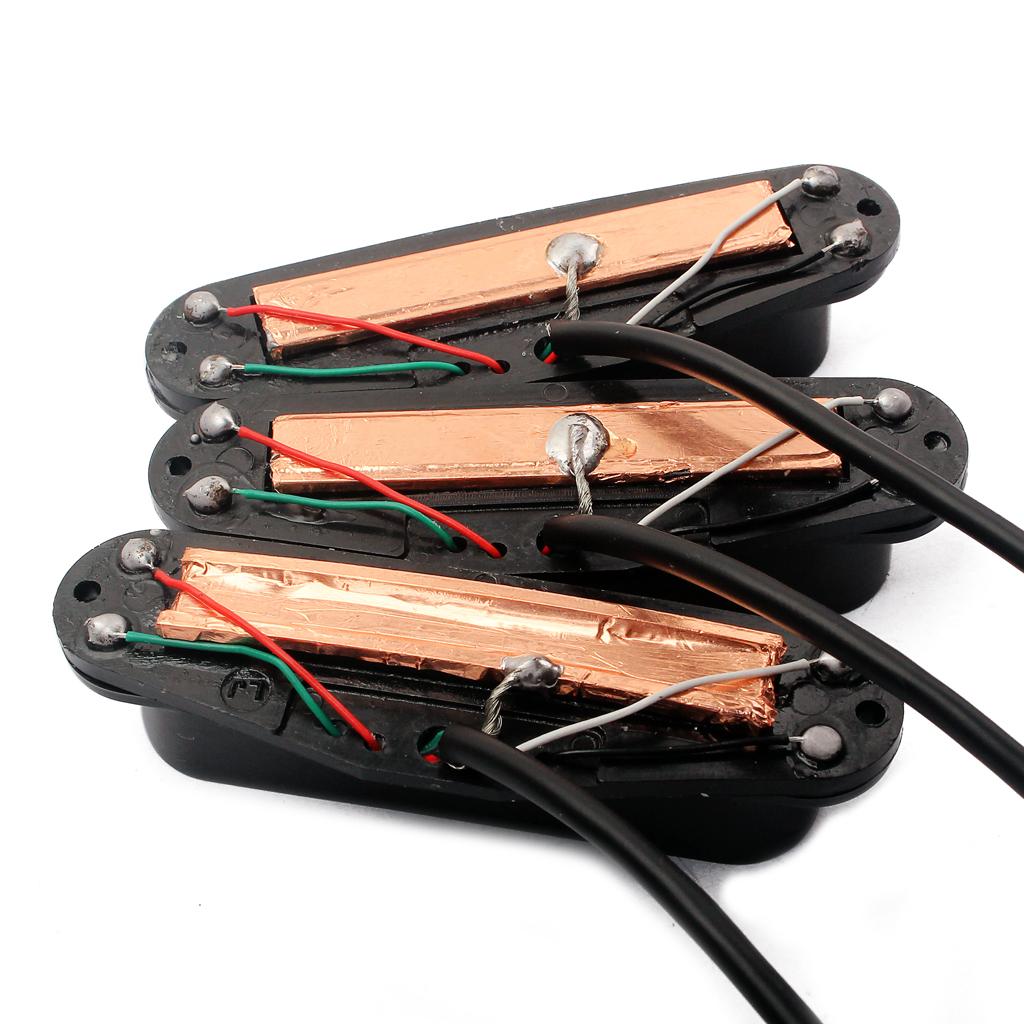 SSS Standard Single Coil Pickup Set 48/50/52 Electric Guitar Parts Accessory. 