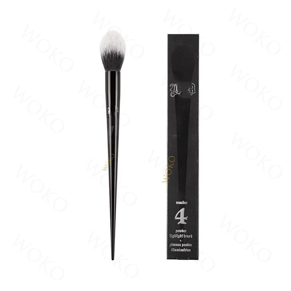 Highlighter Brush Makeup Brush Flame brush Face Contour Sculpting Powder Highlighter Brush Soft Beauty Tool Powder brush K4
