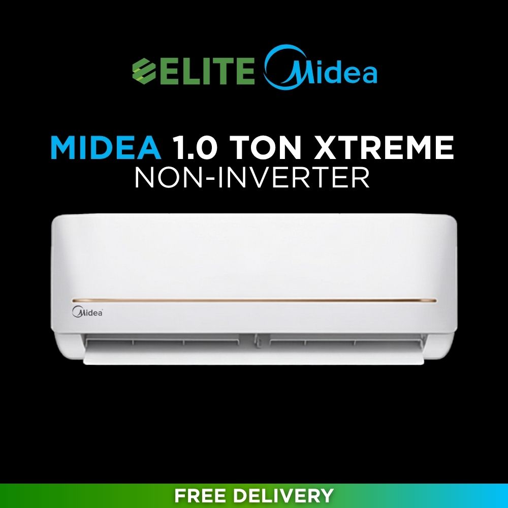 Midea 1 Ton Xtreme Non-Inverter Air Conditioner - MSA12CRN | Free Delivery