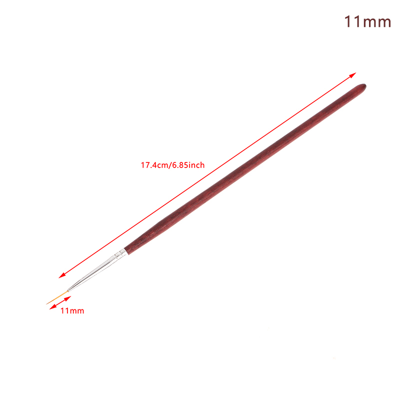 1/3Pcs Nail Liner Brush Set Handle Nail Art Pen Brush Drawing Lines Stripe Painting Flower Pen Nail Art Manicure Tools Demoo