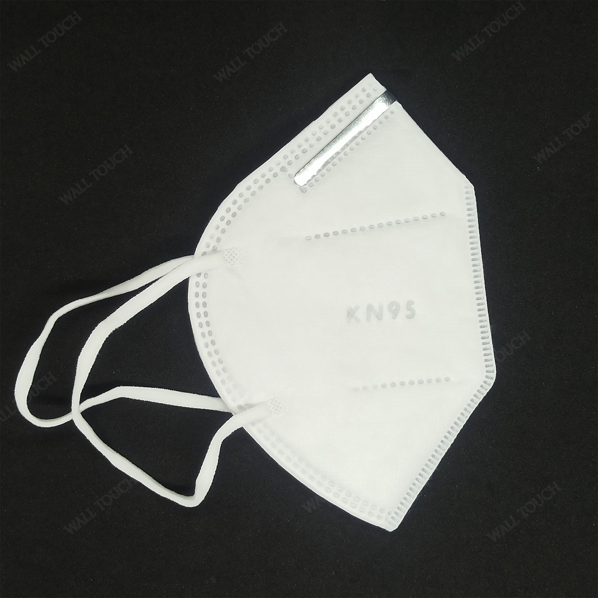 10 PCS 5-Layer KSL Brand Folding KN95 / KN-95 Protective Mask With Steel Nose Clip. 
