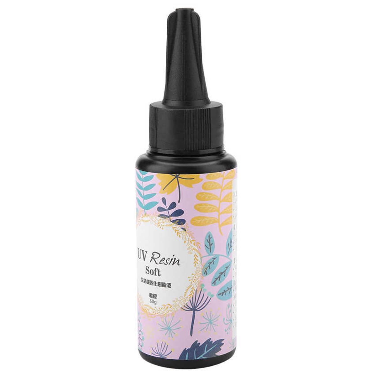 DIY Crystal Transparant UV Quick-drying Glue Hard Curing Resin Gel Non-toxic