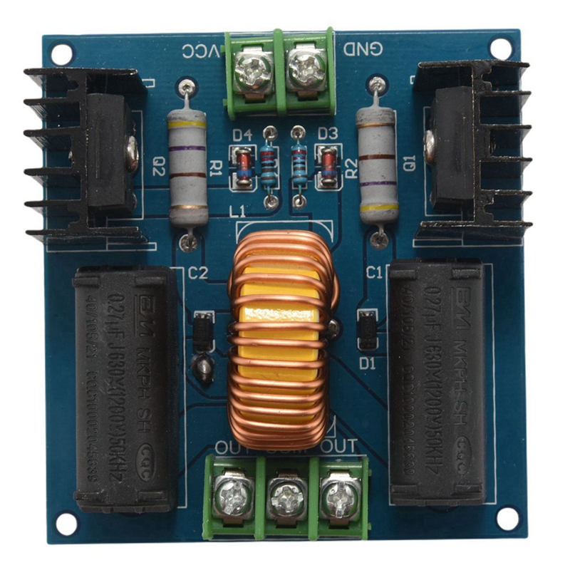 2X ZVS Driver Board ZVS Induction Heating Circuit DC12-30V Zero Voltage Switch Power Supply Driver Board